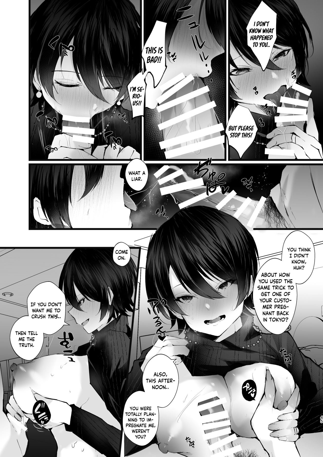 Hentai Manga Comic-Claiming Her body-Read-46